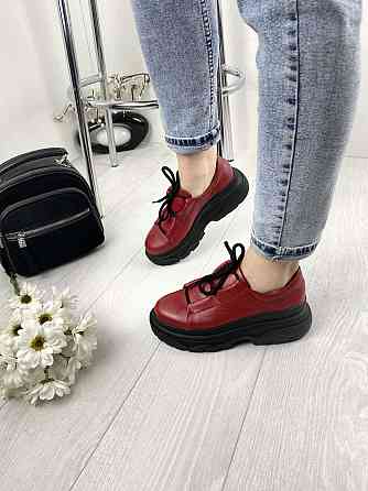 TWO STEPS Туфлі жіночі TWO STEPS 1603 червоні (весна-осінь, шкіра натуральна) (3379) лише 37р. Коломия