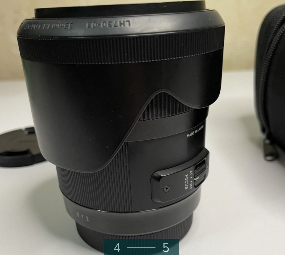 Объектив: Sigma 35mm . F/1.4 DG ( для Canon) Киев - изображение 4