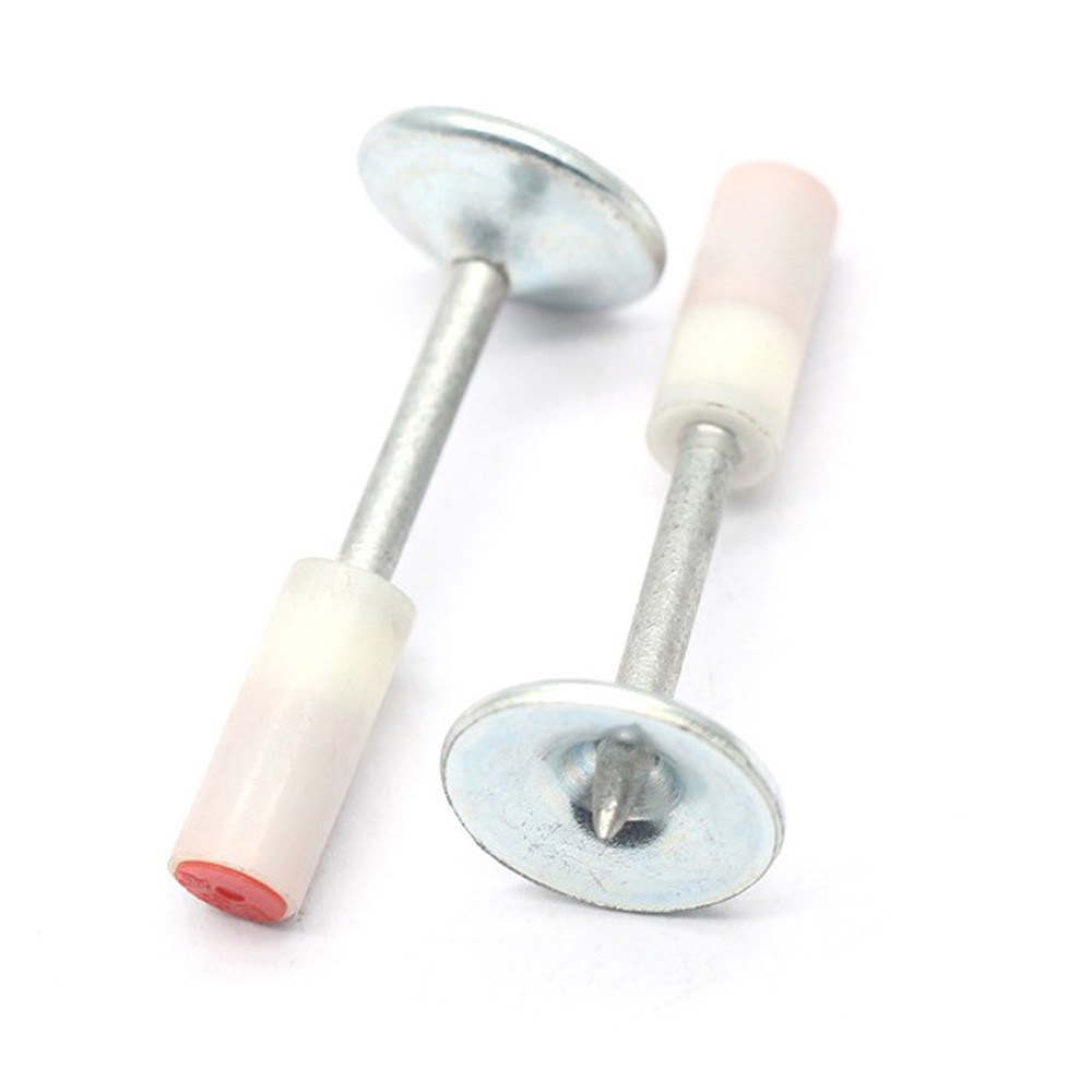 100шт Монтажні цвяхи піроксилінові 7,3x27мм, шайба 16мм / Цвяхи для ручного цвяхозабивного пістолета Київ - фото 8