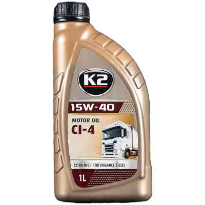 Моторна олива K2 MOTOR OIL 15W-40 CI-4 1 л (O4061E) Вінниця