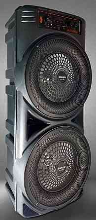 Блютуз колонка большая с микрофоном и RGB подсветкой TTD-2807 Харьков