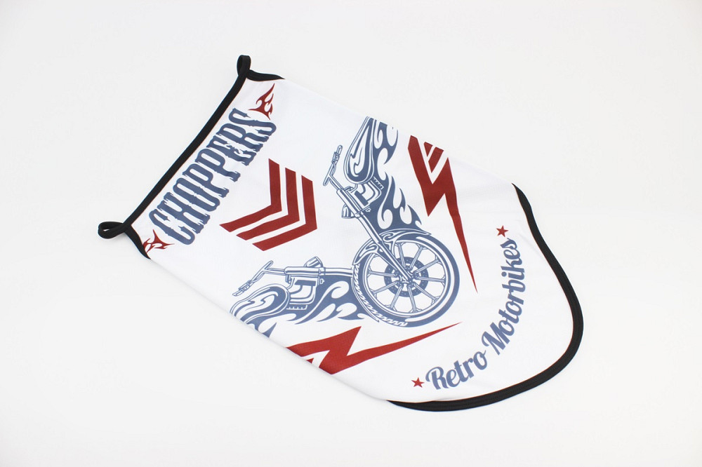 Маска обличчя пилозахисна "CHOPPERS", з білим малюнком, GE-97 Київ - фото 2