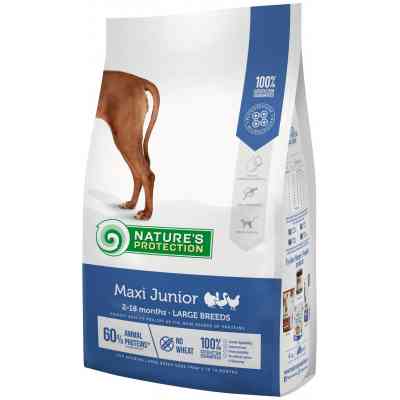Сухой корм для собак Nature's Protection Maxi Junior Large breeds 12 кг (NPS45729) Винница