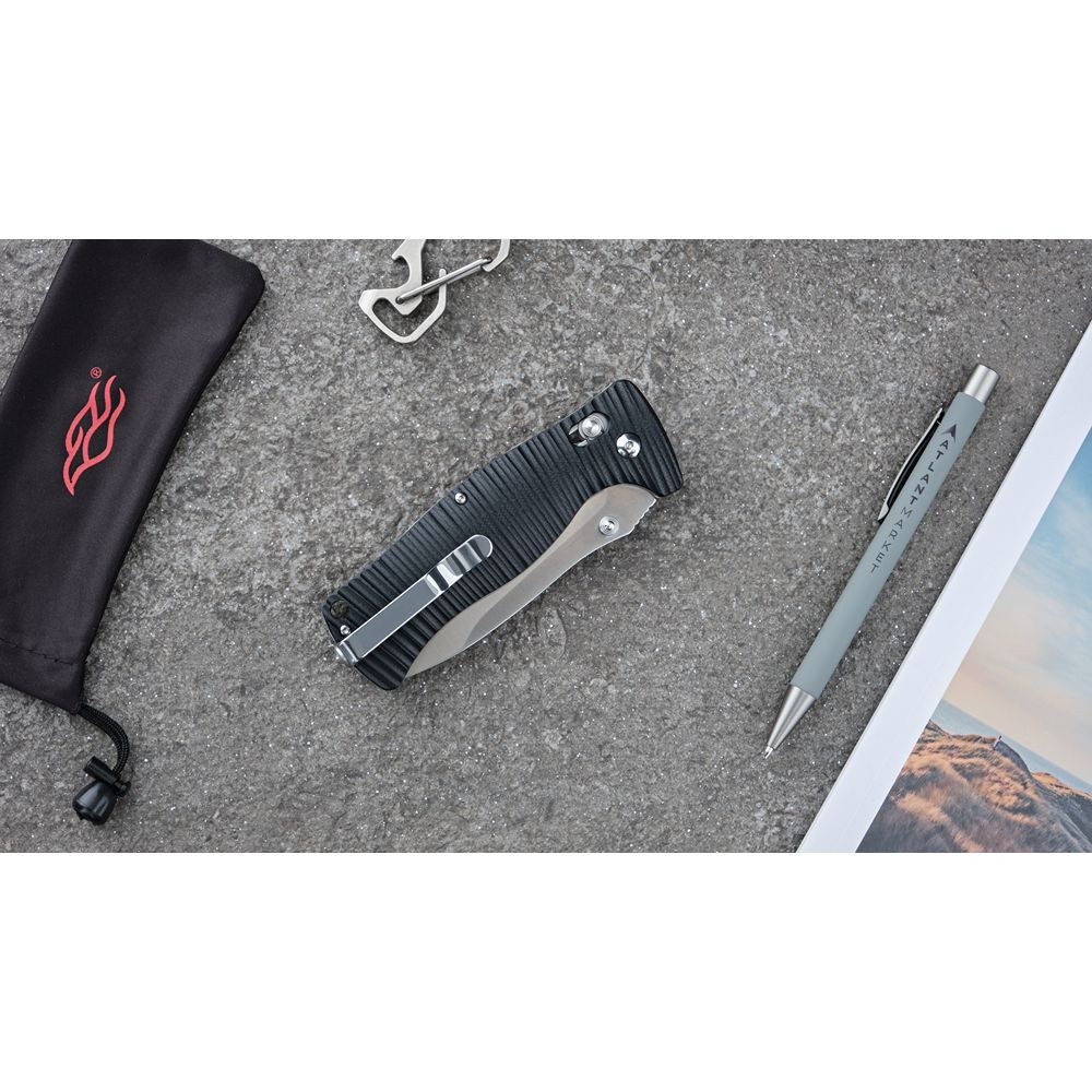 Ніж складаний Ganzo G720-B чорний Киев - изображение 12