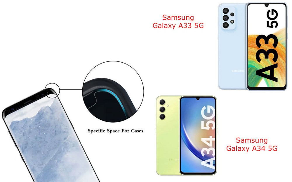 Захисне скло HyperGlass Pro для Samsung Galaxy A33 5G, Galaxy A34 5G – максимальна чутливість та захист Київ - фото 3