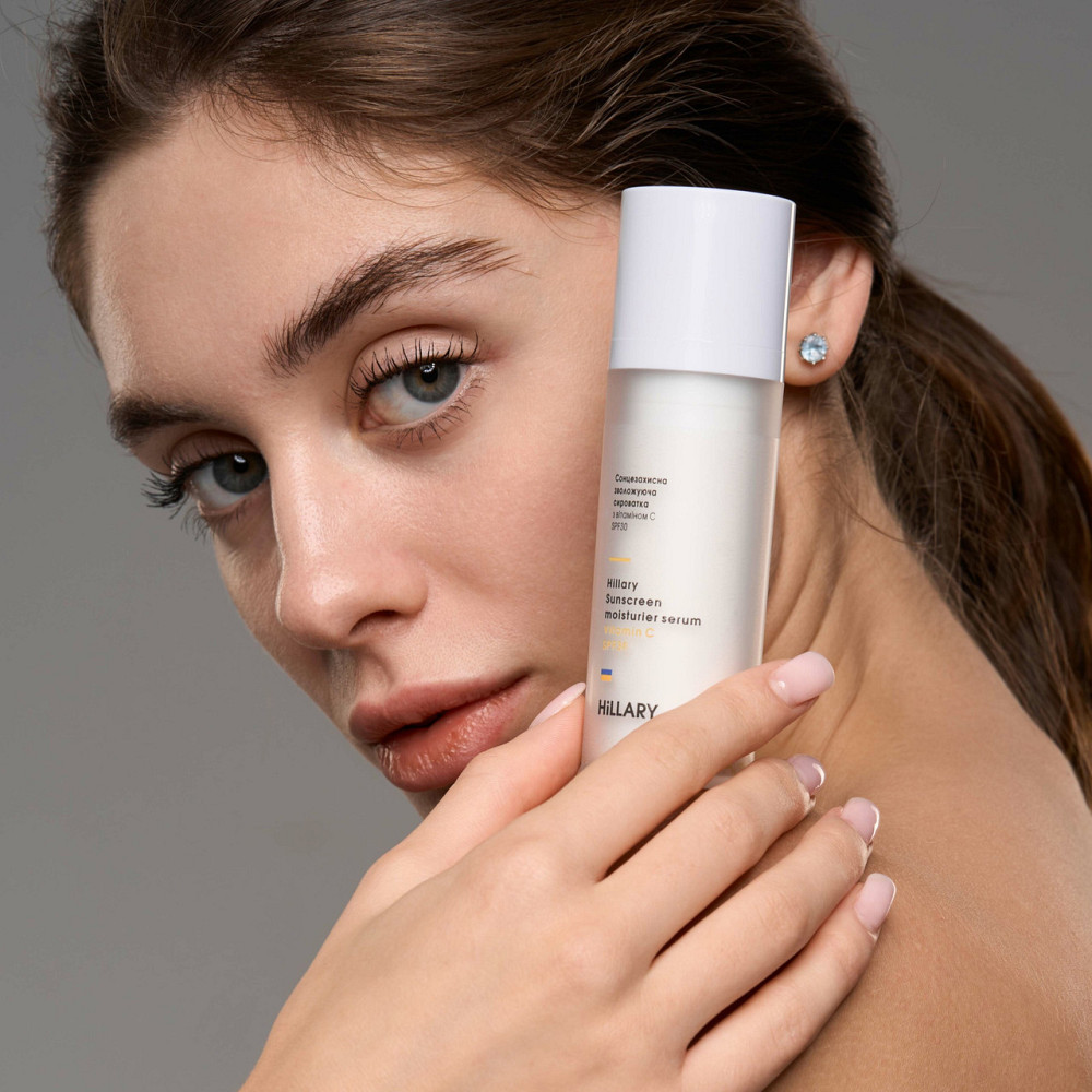 Солнцезащитная сыворотка с витамином С SPF30 + Гиалуроновая сыворотка Pure Hyaluronic Киев - изображение 12