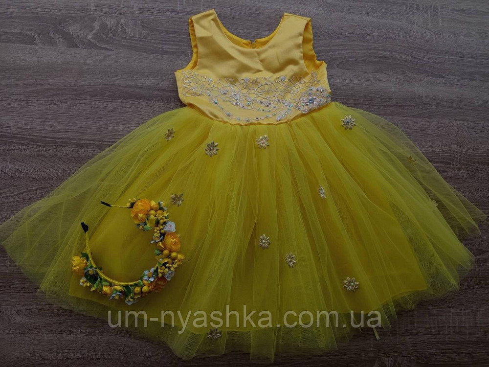 Пышное нарядное платье с цветами Кривой Рог - изображение 6