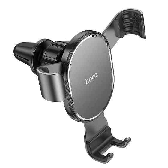 Тримач для мобільного HOCO CA56 Plus Armor metal gravity car holder Black Київ