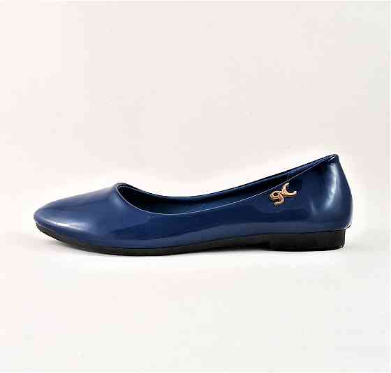 .Жіночі Балетки Літні Сині Лакові Мокасини Туфлі (розміри: 36,38,39) Дніпро