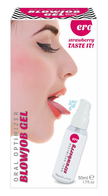 Гель - Ero Oral Optimizer Blowjob Gel Strawberry, 50 мл Sex Aura Київ - фото 1