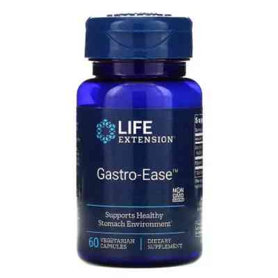 Вітамінно-мінеральний комплекс Life Extension Відновлення Шлунка, Gastro-Ease, 60 вегетаріанських капс (LEX-21006) Вінниця