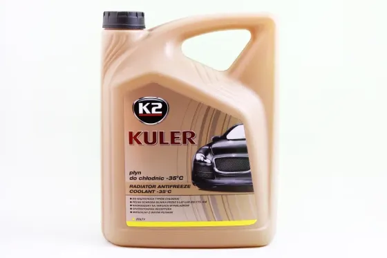 Жидкость охлаждающая антифриз желтый -35° K2 Kuler 5.0л Винница