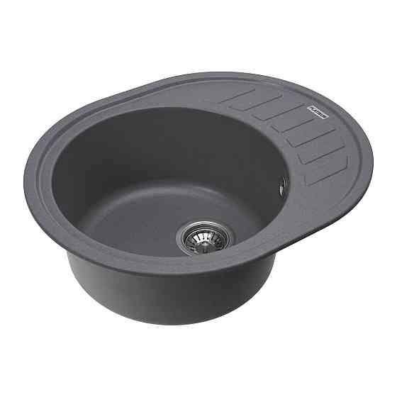 PLATINUM Гранітна мийка для кухні Platinum 6250 SOUL матова Сірий мусон Київ