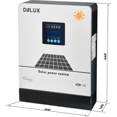Инвертор Delux NKH-PRO-5KW 48V 80А MPPT (90021796) Винница - изображение 2