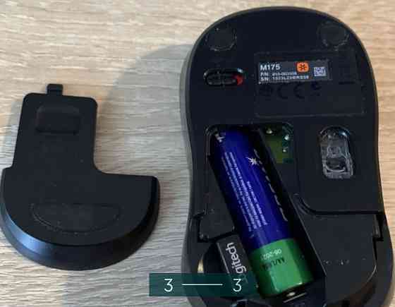 Миша комп'ютерна бездротова: Logitech M175. Київ