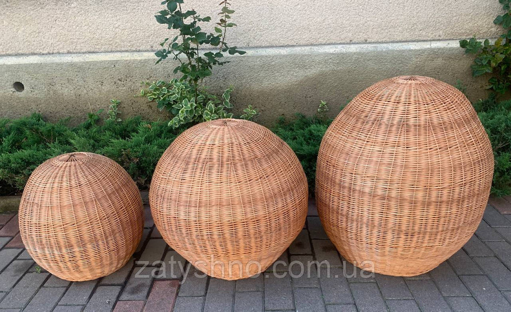 Люстра плетена з лози Київ - фото 5