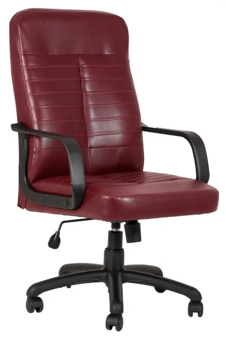 Офісне Крісло Керівника Richman Vegas Titan Bordo Пластік М2 AnyFix Бордовий Дніпро - фото 1
