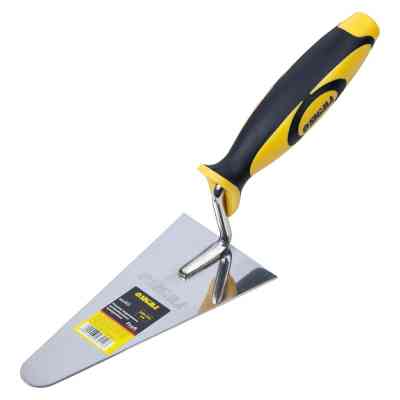 Кельма Sigma нержавеющая шпаклевочная закругленная Profi 160x101мм (8327011) Винница