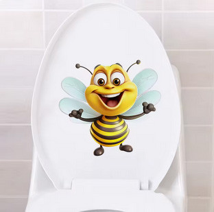 Наклейка для крышки унитаза Пчелка Киев - изображение 1