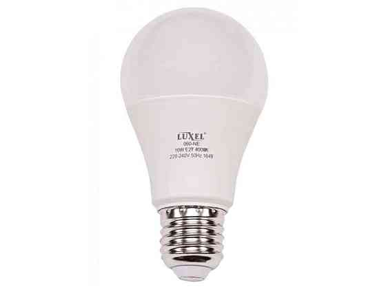 Лампа світлодіодна LED А60 (060-HE) E27 10Вт 6500K ТМ LUXEL Solmir Київ