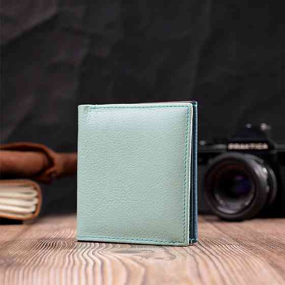 Женский кошелек с оригинальной монетницей из натуральной кожи ST Leather 19508 Разноцветный Киев