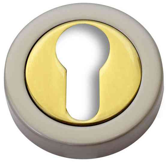 Накладка кл Fimet 2031К F95 пол.латунь/мат.хром Київ