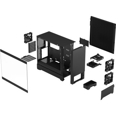 Корпус Fractal Design Pop Silent Black TG Clear Tint (FD-C-POS1A-02) Вінниця - фото 7