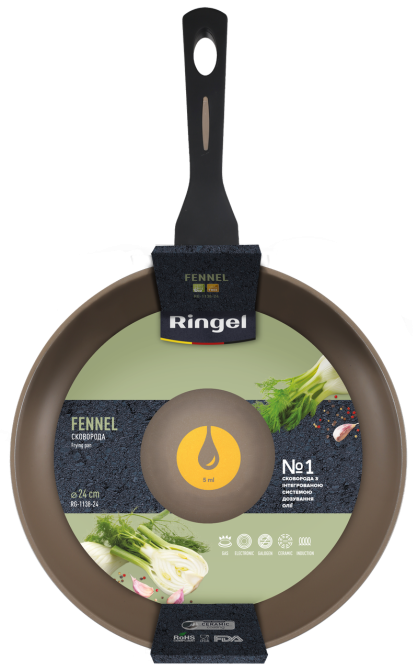 Сковорода Ringel Fennel 24 см (6565680) Киев - изображение 3