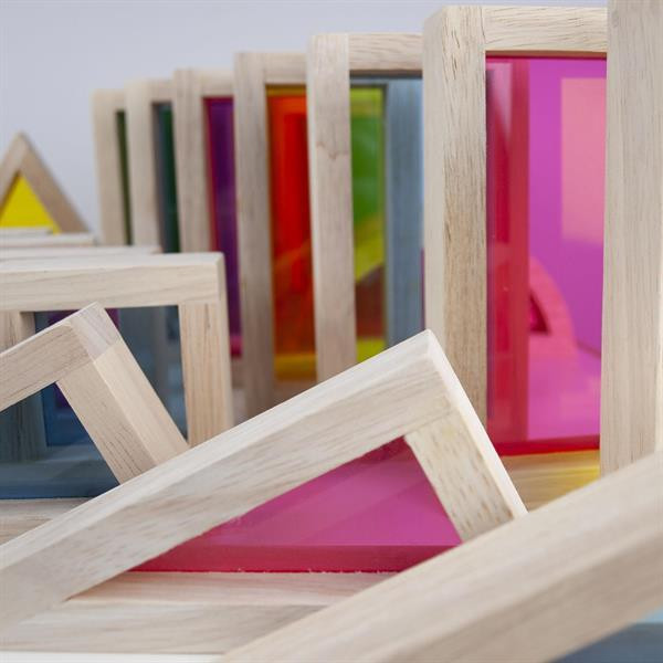 Кубики Guidecraft Block Play Велика веселка, 14 см, 30 шт. (G3016) Харків - фото 18