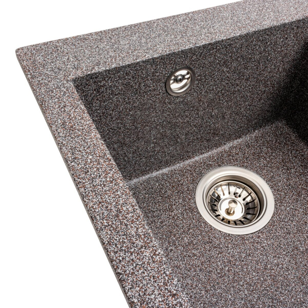 VALESO Гранітна мийка для кухні VALESO SOKIL 4150 матова Мікс Киев - изображение 4