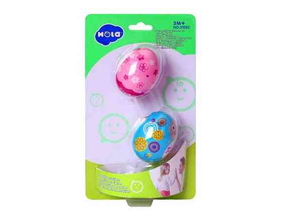 Брязкальце різнокольоровий Яйця (3102C) ТМ Hola Toys Київ