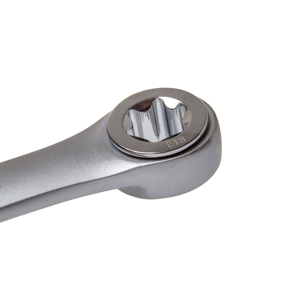 Набор кольцевых ключей 14 та 19 мм с трещоткой и насадками Mar-Pol (M58595) Нововолынск - изображение 7