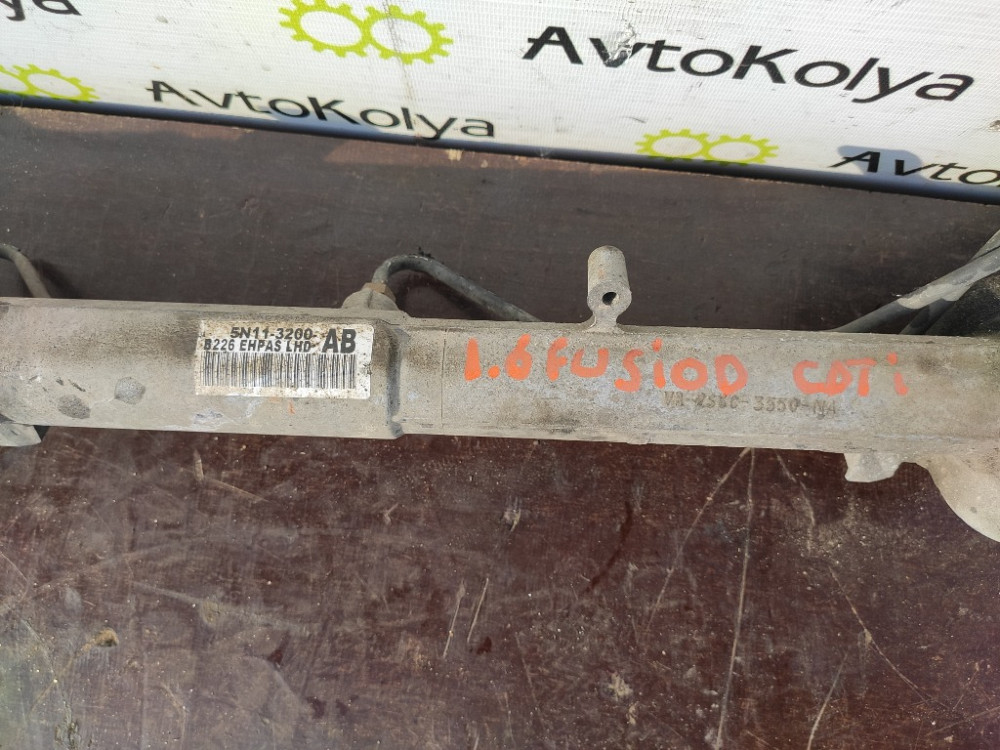 Кермова рейка Ford Fusion 1.6 TDCI 2002-2012 (5N11-3200-AB) Ковель - фото 2