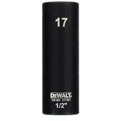 Головка торцевая DeWALT IMPACT ударная длинная 1/2 х 17 мм (DT7551) Винница - изображение 1