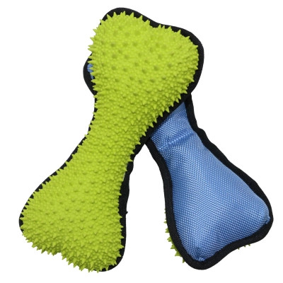 Игрушка для собак MISOKO&CO Косточка зеленая 19 см (BEIRJ04182-R) Винница - изображение 1