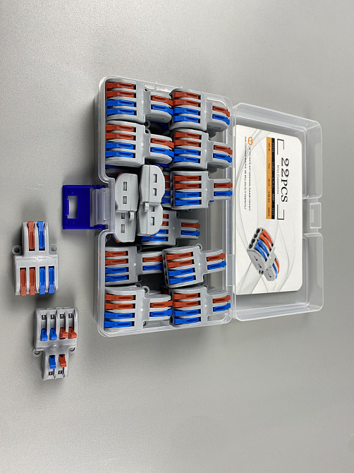 Набір з'єднувачів автопроводу від 0.08-4.00 мм (22 штуки) струм 32А Мукачево - фото 8