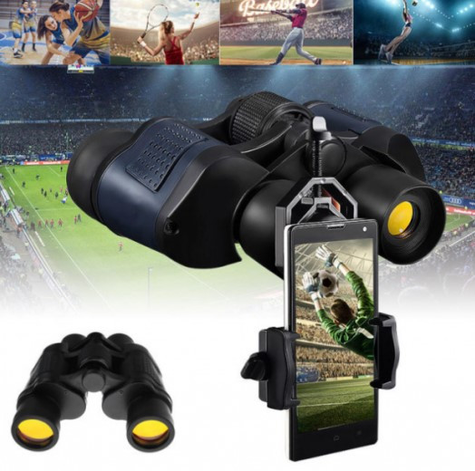 ПОТУЖНИЙ БІНОКЛЬ ДЛЯ ПОХОДІВ Bushnell (60X60) З РЕМІШКОМ, ЗБІЛЬШЕННЯ 10-60 КРАТ, КРИШКА ДЛЯ ЗАХИСТУ ЛІНЗ 7013 Одеса - фото 2