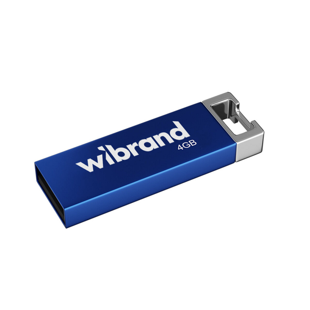 Flash Wibrand USB 2.0 Chameleon 4Gb Blue (WI2.0/CH4U6U) Київ - фото 1