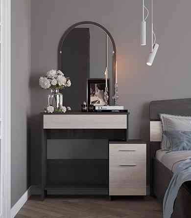 Трюмо-1 комплект для спальні Еверест венге+дуб молочний (DTM-2459) Львів