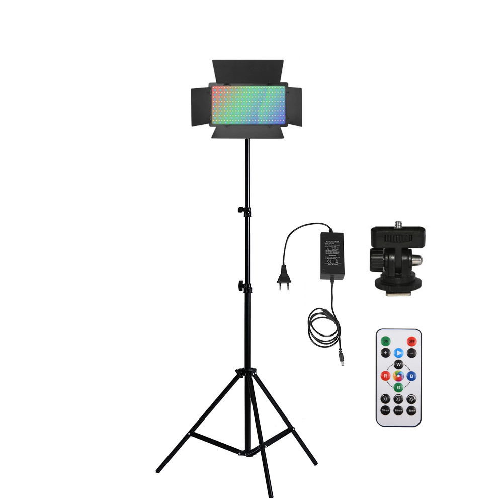 Панель світлодіодна RGB зі штативом 210см відеосвітло прямокутне 40Вт CRI 95+ AC Prof U600 RGB-T Київ - фото 1