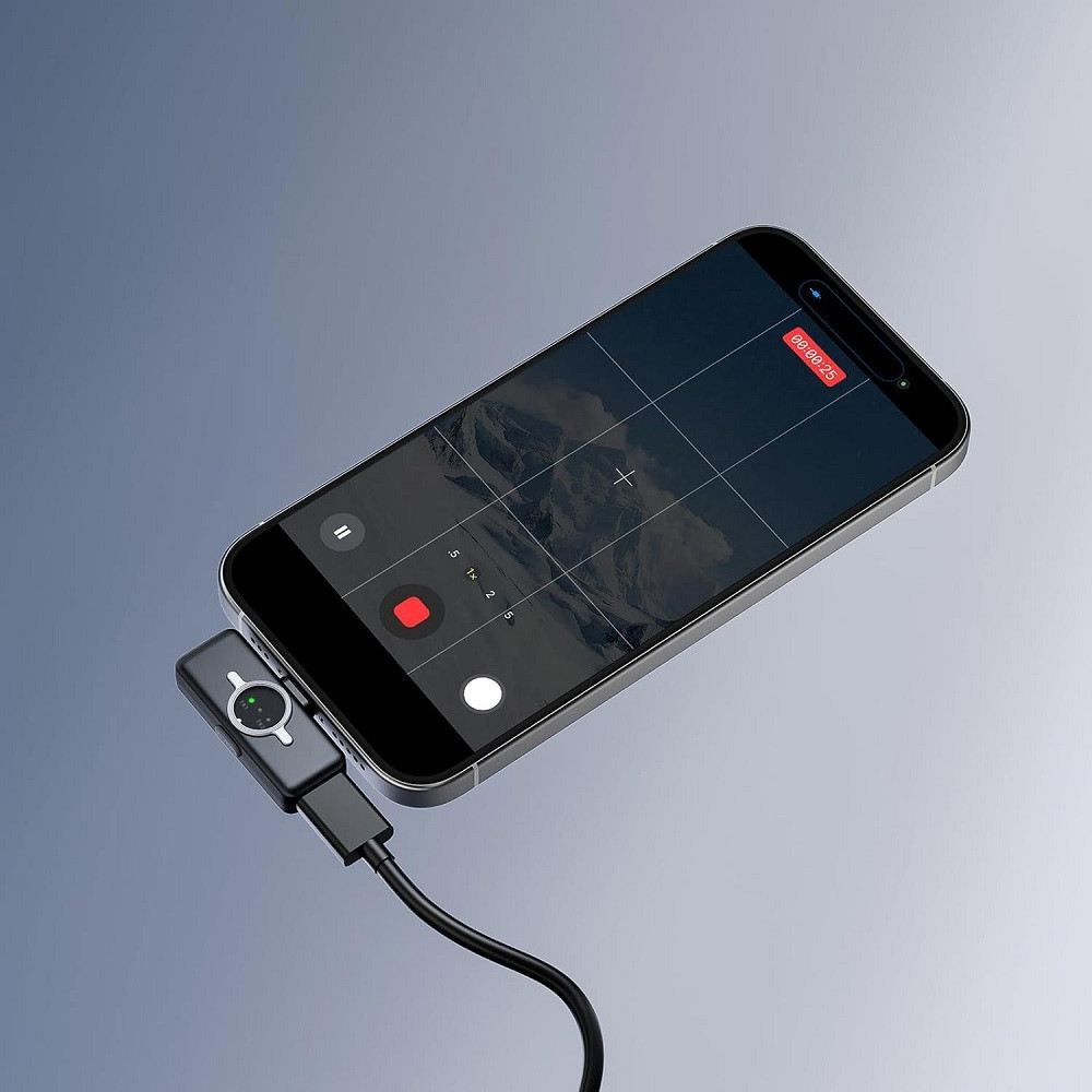 Бездротова мікрофонна система Ulanzi A21 Wireless Microphone Black Одеса - фото 8
