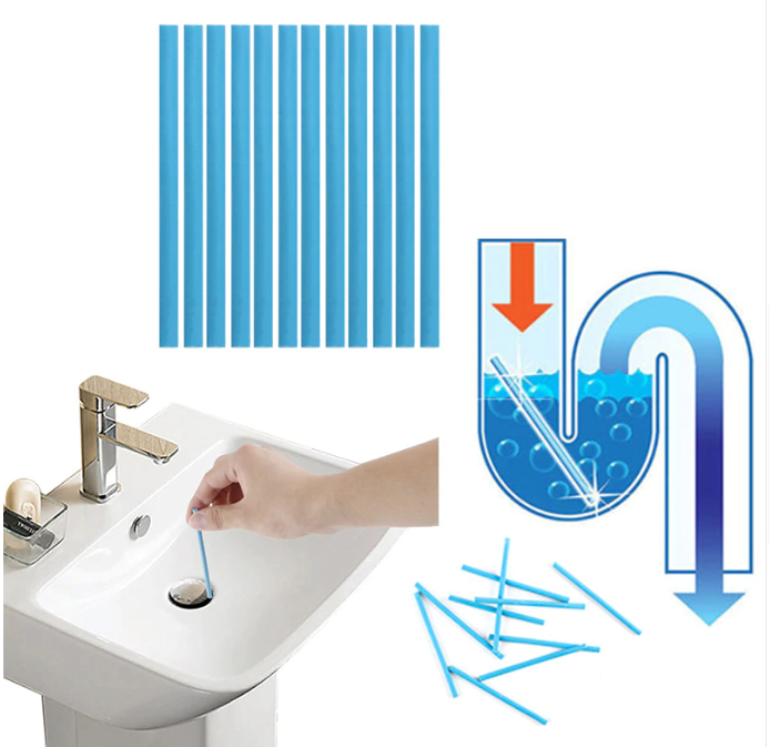 10 наборів паличок для усунення засмічень в трубах Sani Sticks Вінниця - фото 3