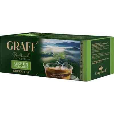 Чай Graff Green Paradise 20х1.8 г (4820279610269) Винница