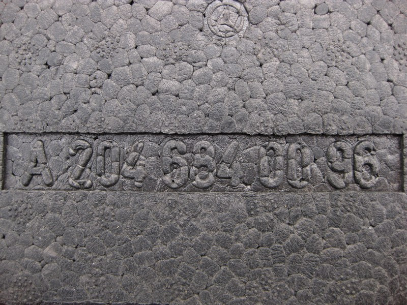 Mercedes-Benz  A2046840096 Пінопластова підкладка в ногах переднього пасажира C-Class W204 Одеса - фото 3