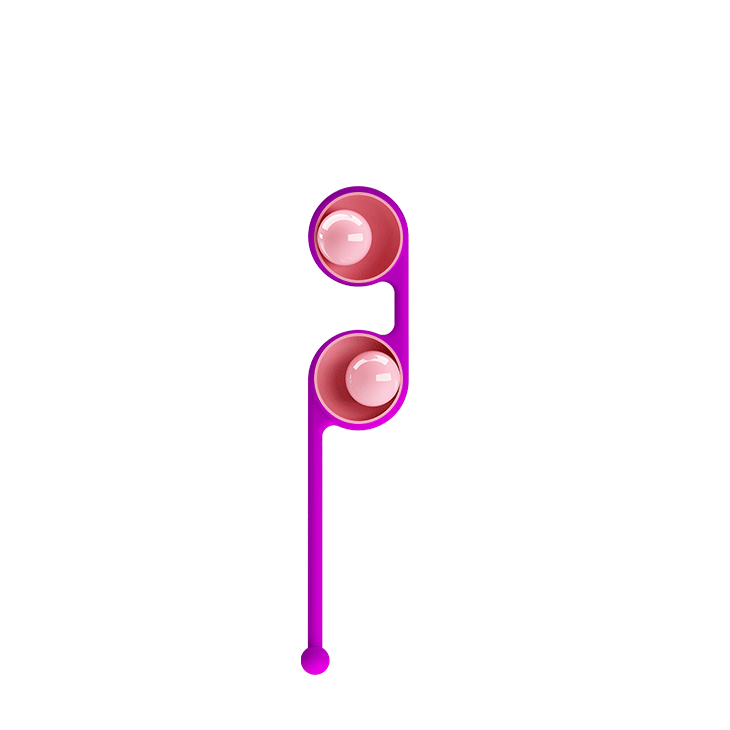 Вагинальные шарики - Pretty Love Kegel Tighten Up III Purple Sex Aura Киев - изображение 9