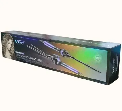 Плойка для афро-кучерів VGR V573 з керамічним покриттям і затискачем, швидкий нагрів, стильна укладка Одеса - фото 4