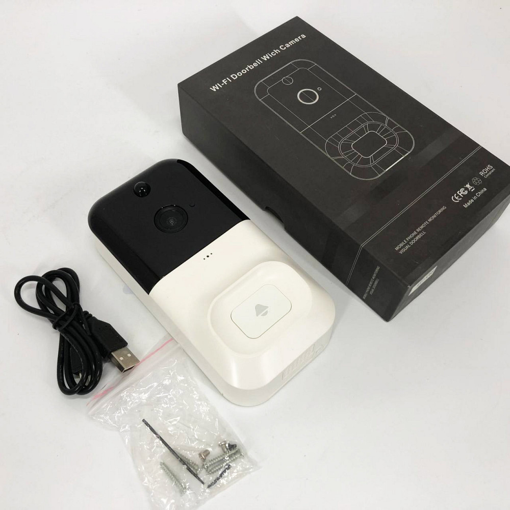 Відеоспостереження з режимом нічної зйомки SMART DOORBELL X5 wifi, Камера поворотна вулична LW-36 Івано-Франківськ - фото 1