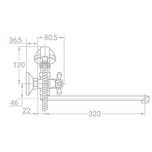 Змішувач VD 1/2