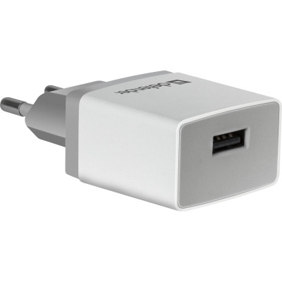 Зарядний пристрій Defender UPA-21 white, 1xUSB, 5V / 2.1A (83571) Вінниця - фото 2