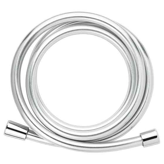 Corso Шланг для душа ½" ПВХ 3-х слойный с подшипником серебристый 175см CORSO XB-0136 (9691612) Київ